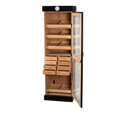 Humidor Supreme Display Tower Humidor 3000 Black