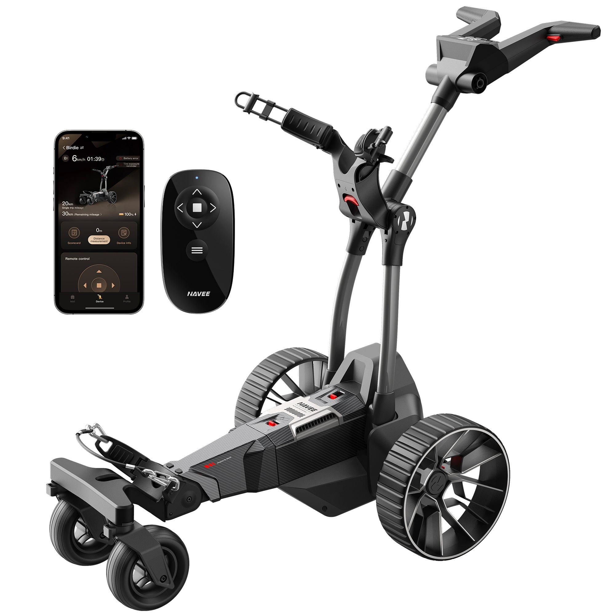 Birdie 3X with phone app and remote control