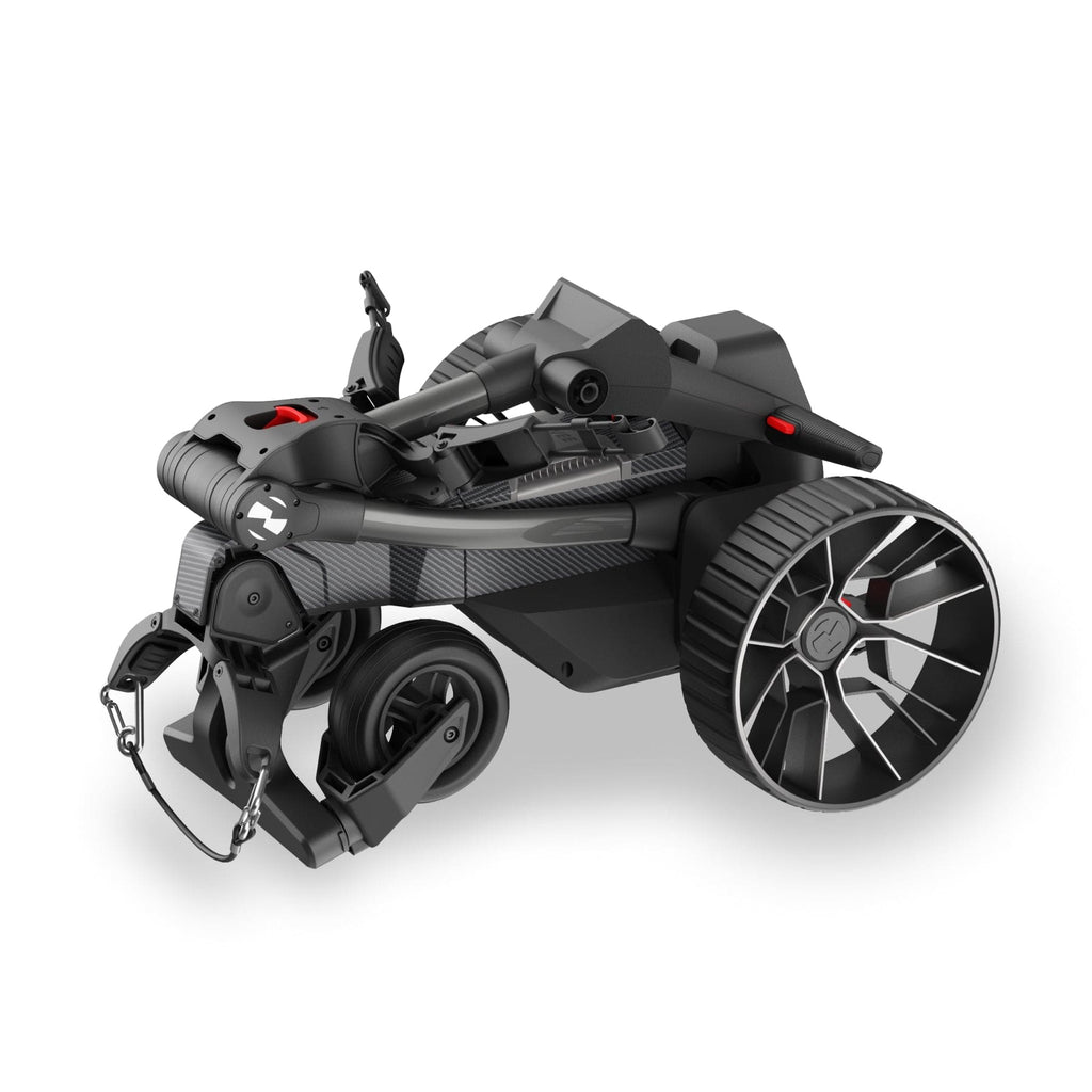 NAVEE Birdie 3 electric golf caddie three quarter view